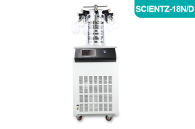 壓蓋多歧管型冷凍干燥機SCIENTZ-18N/D